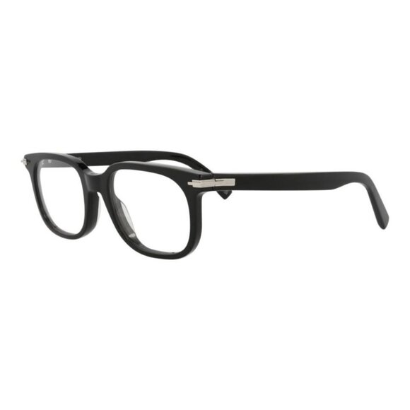 Dior Mens Square/Rectangle Black Black Transparent Fashion Designer Eyewear - Picture 1 of 4